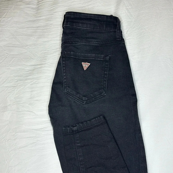 Guess Distressed black skinny jeans - Picture 4 of 5